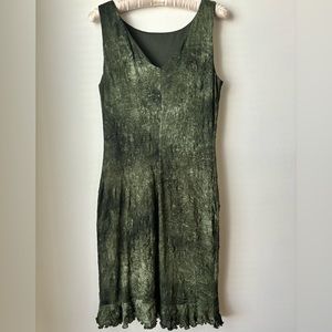 Connected- Dark Green Dress- Size10- Ladies.Very stretchy material. With lining.
